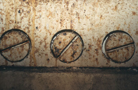 Befestigungen f�r die Nahverteidigungsscharte