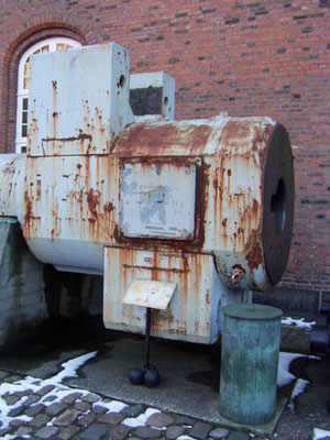 38 cm Rohr - Verschlu�block