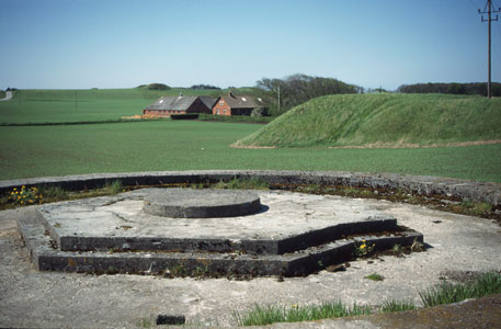 HKB T�rring - Bettung f�r 122 mm schwere Feldhaubitze 396 (r)�