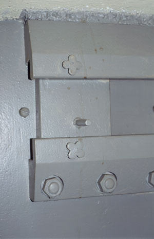 Nahverteidigungsschartenplatte, Panzert�r 434 P01