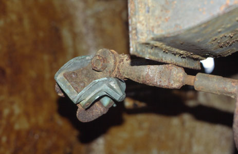 Ringstand 261 - umgebauter 6-Schartenturm, PzTeil 857 P7, Innendetail