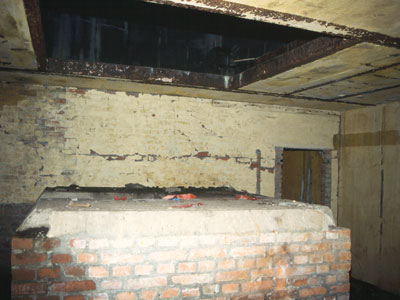 L 487, Jagdf�hrerstand, Sockel f�r SEEBURG-Tisch