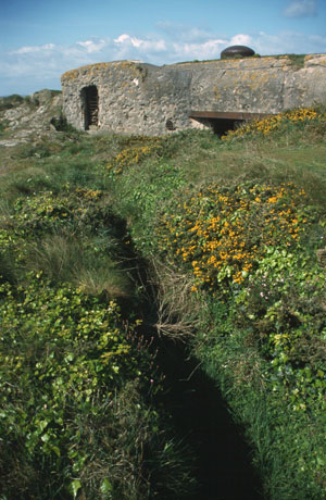 Beschu�spuren an der Eingangsseite des R 120