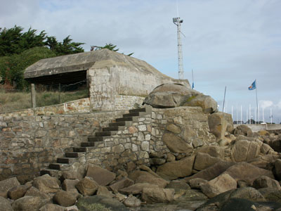 Doppelschartenstand bei Carnac