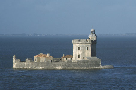 Das Fort Chapus ist bei Ebbe auch zu Fu� erreichbar