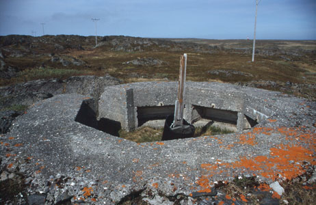 Bettung für 5 cm Kwk, wie sie auch in Frankreich zu finden ist