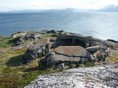 Store Korsnes - Gesch�tzbettung und OB 600