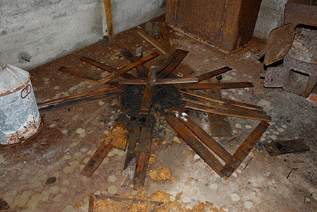 ... der dann noch angez�ndelt wurde