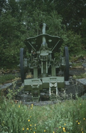 Batterie Br�nn�ysund - 105mm lFH 16