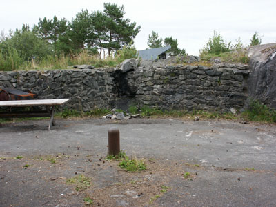 Offene Bettung f�r 12cm Feldgesch�tz