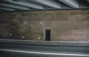 Bunkerzugang im Br�ckenkopf