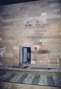 Bunkerzugang im Br�ckenkopf